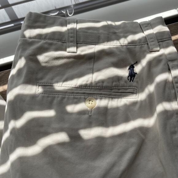 Polo Ralph Lauren Pants Mens 36x32 white Straight Fit Chino Casual - Picture 2 of 8